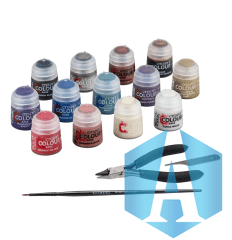 Warhammer 40K Paints + Tools Set